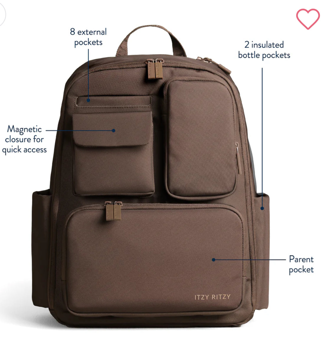 Itzy Ritzy Belong Utility Diaper Bag
