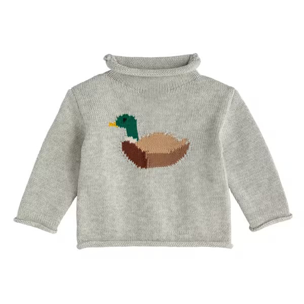 Duck Baby Roll Neck Sweater