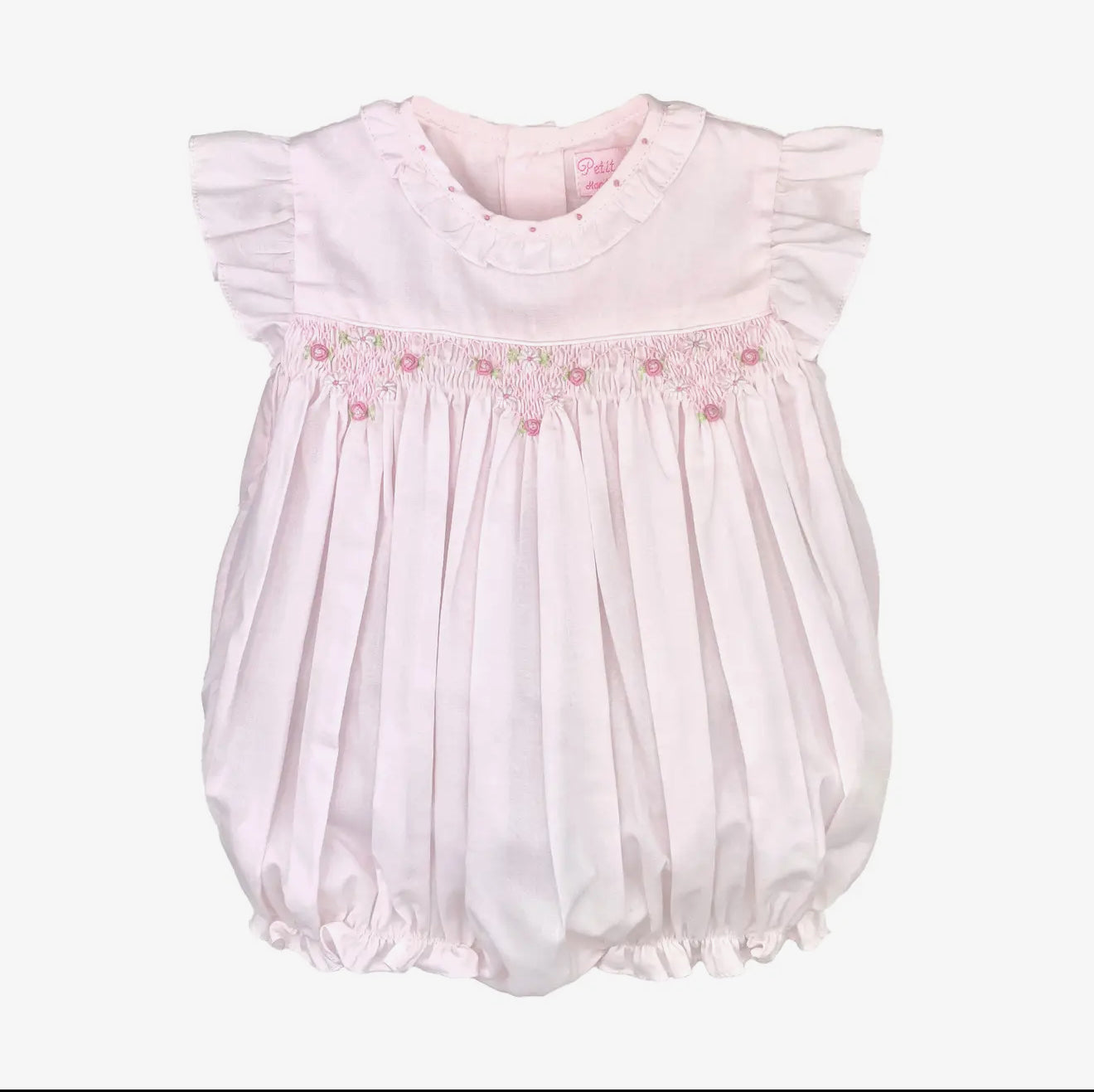 Corded Smocked Heirloom Bubble