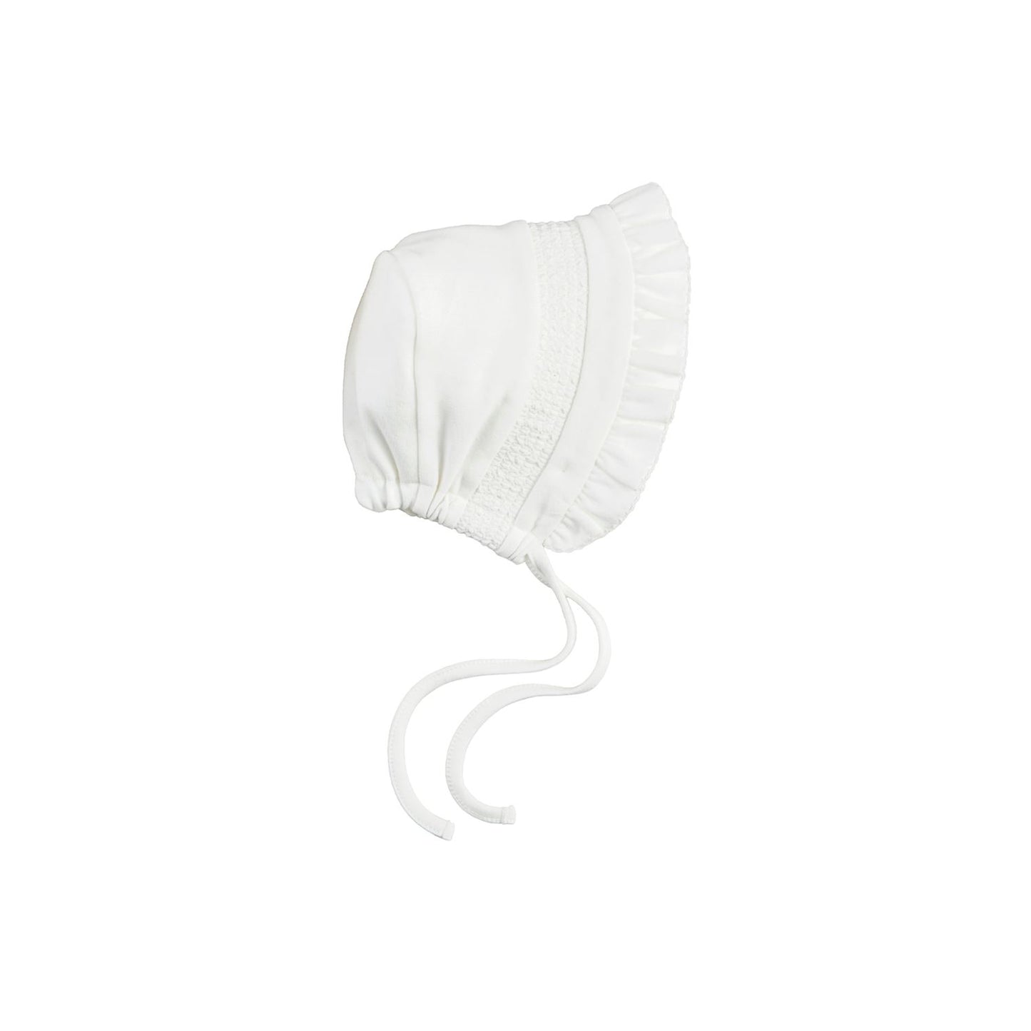 Knit Smocked Bonnet