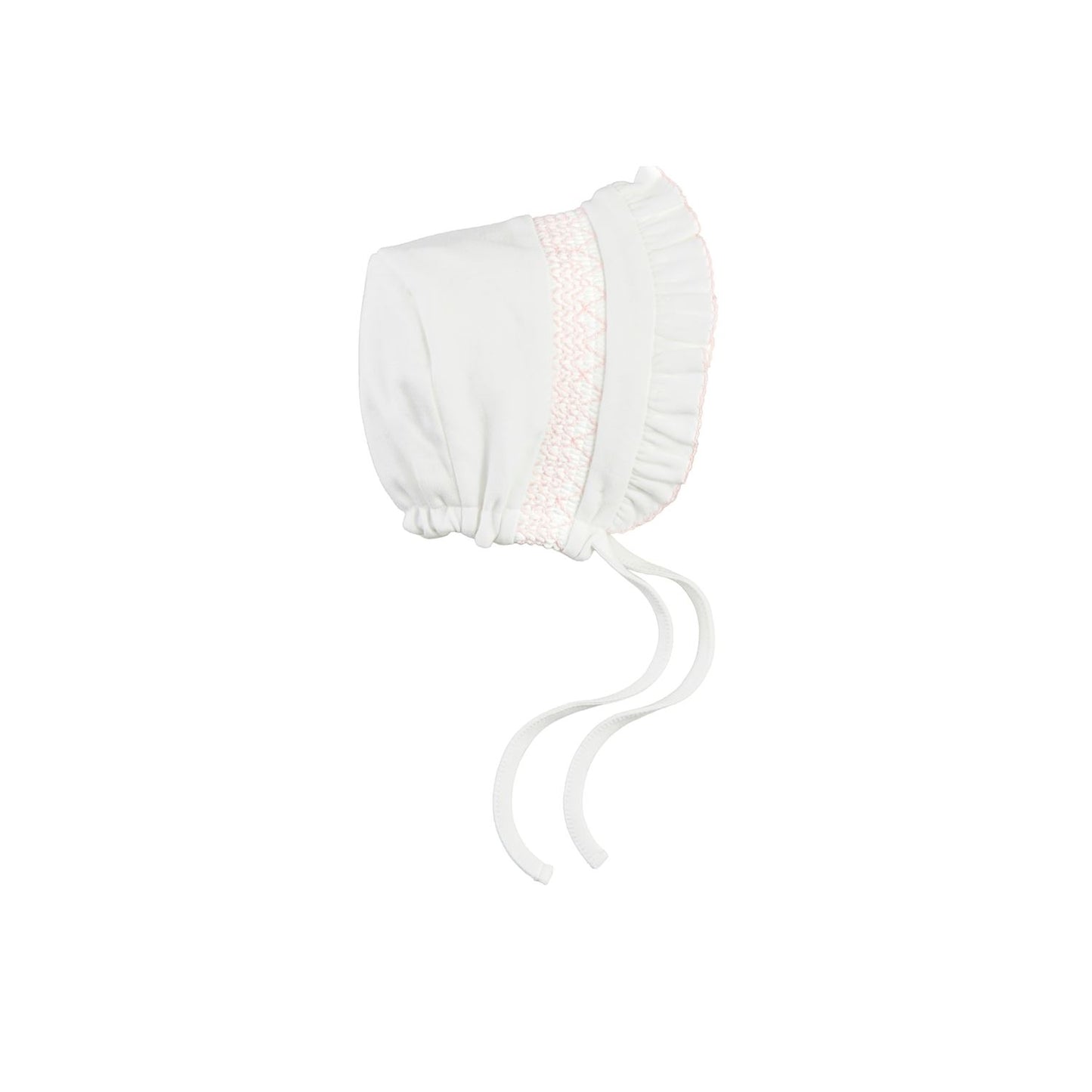 Knit Smocked Bonnet