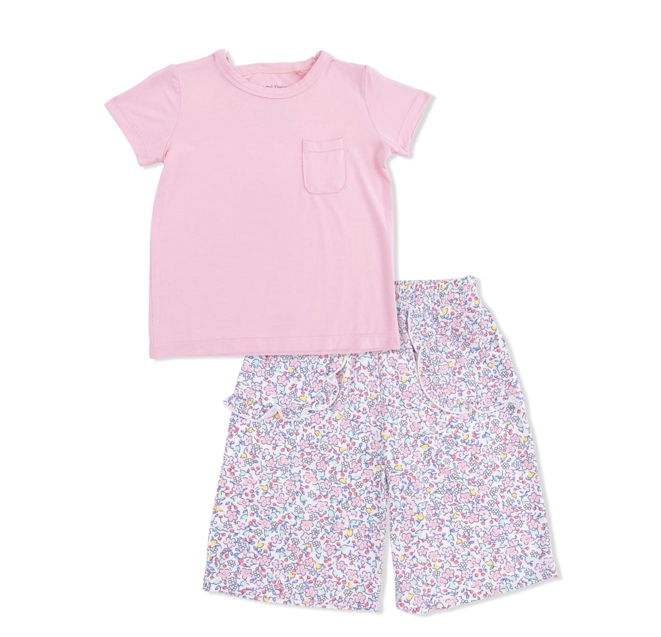Elizabeth’s Garden SS Shirt with Wide Leg Pant Set