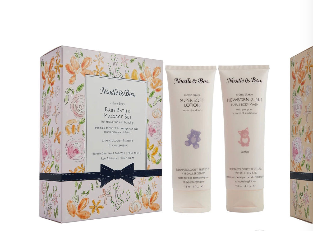 Baby Bath And Body Massage Set