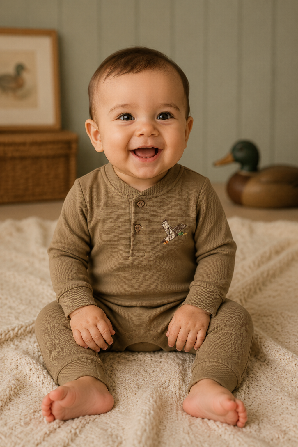 Duck Boys Romper