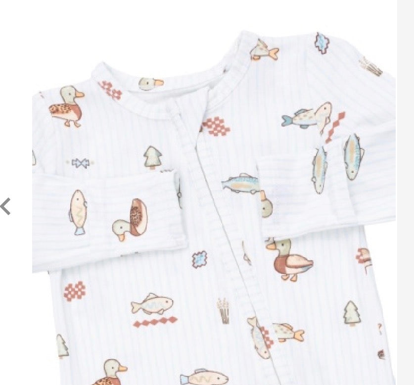 Lake Cuties 2way Zipper Footie