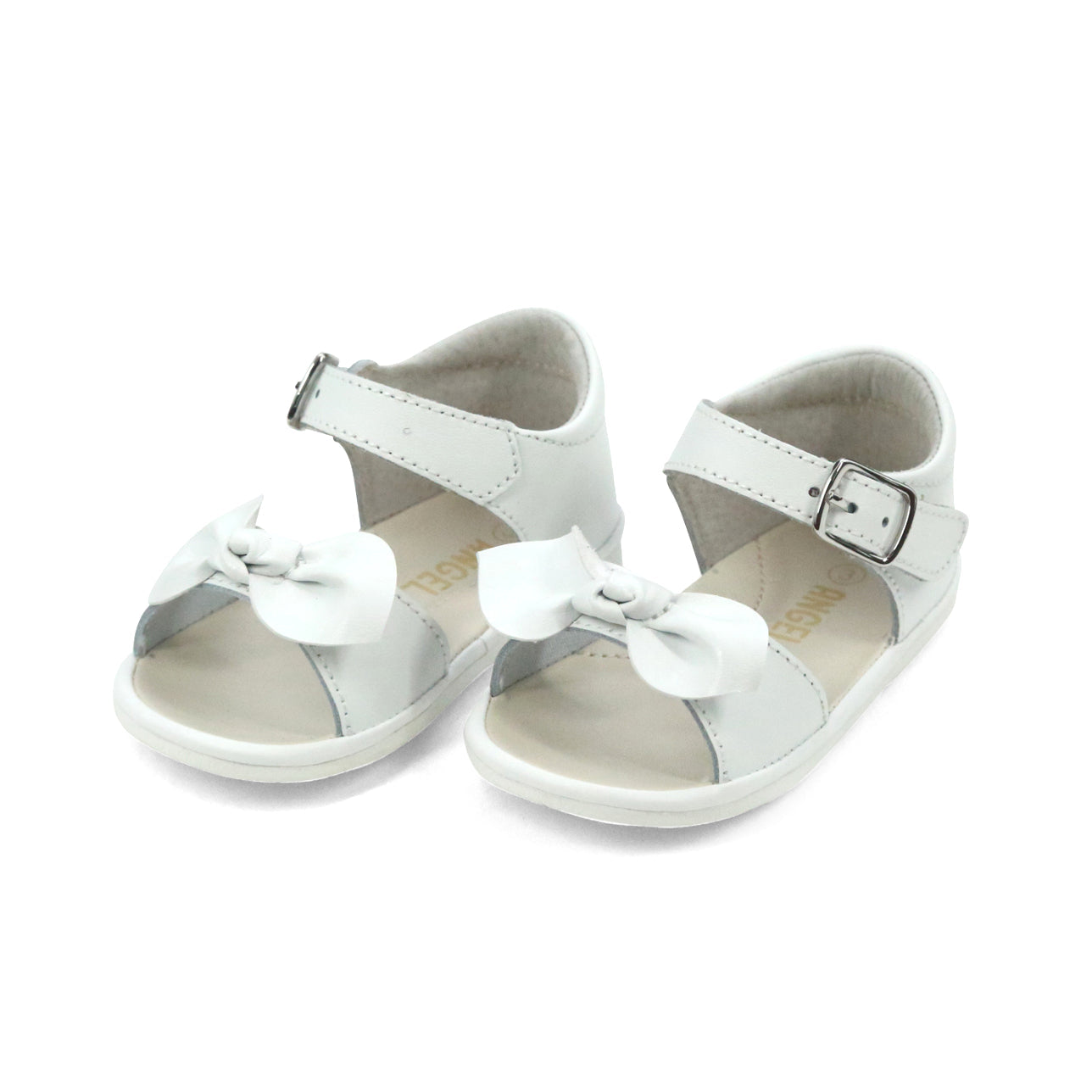 Jolie White Bow Sandal
