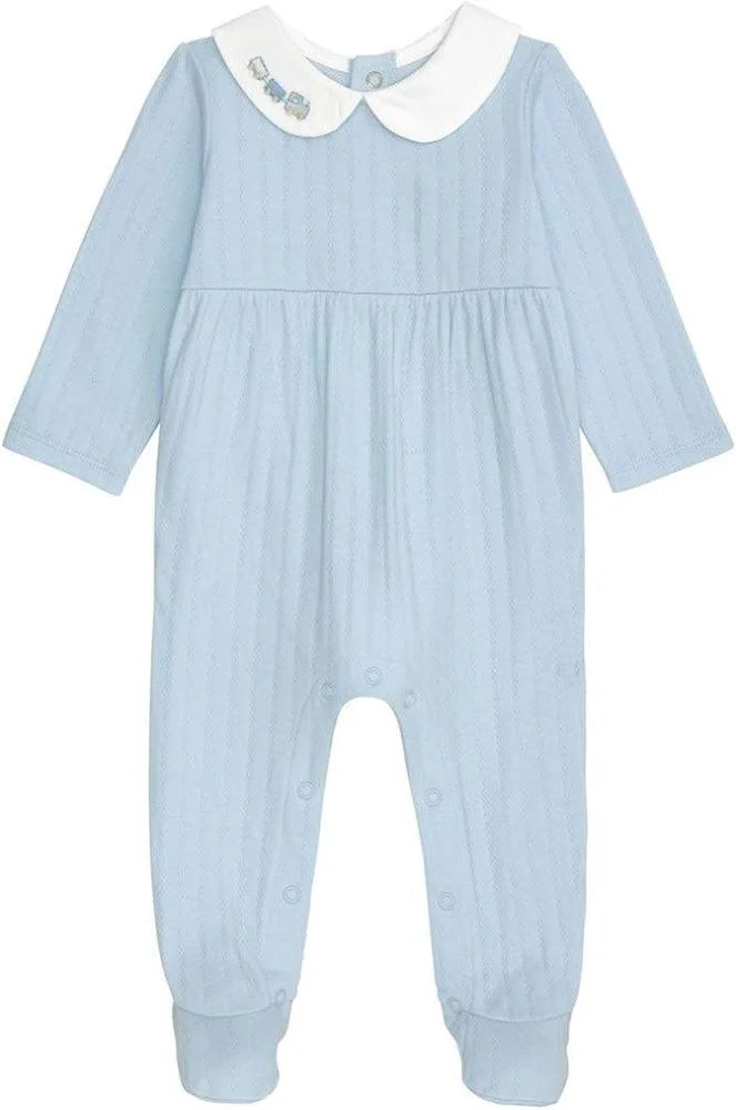 Blue Layette Train Sleeper
