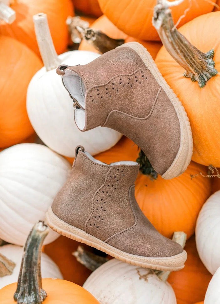 Marla Shimmer Brown Boot