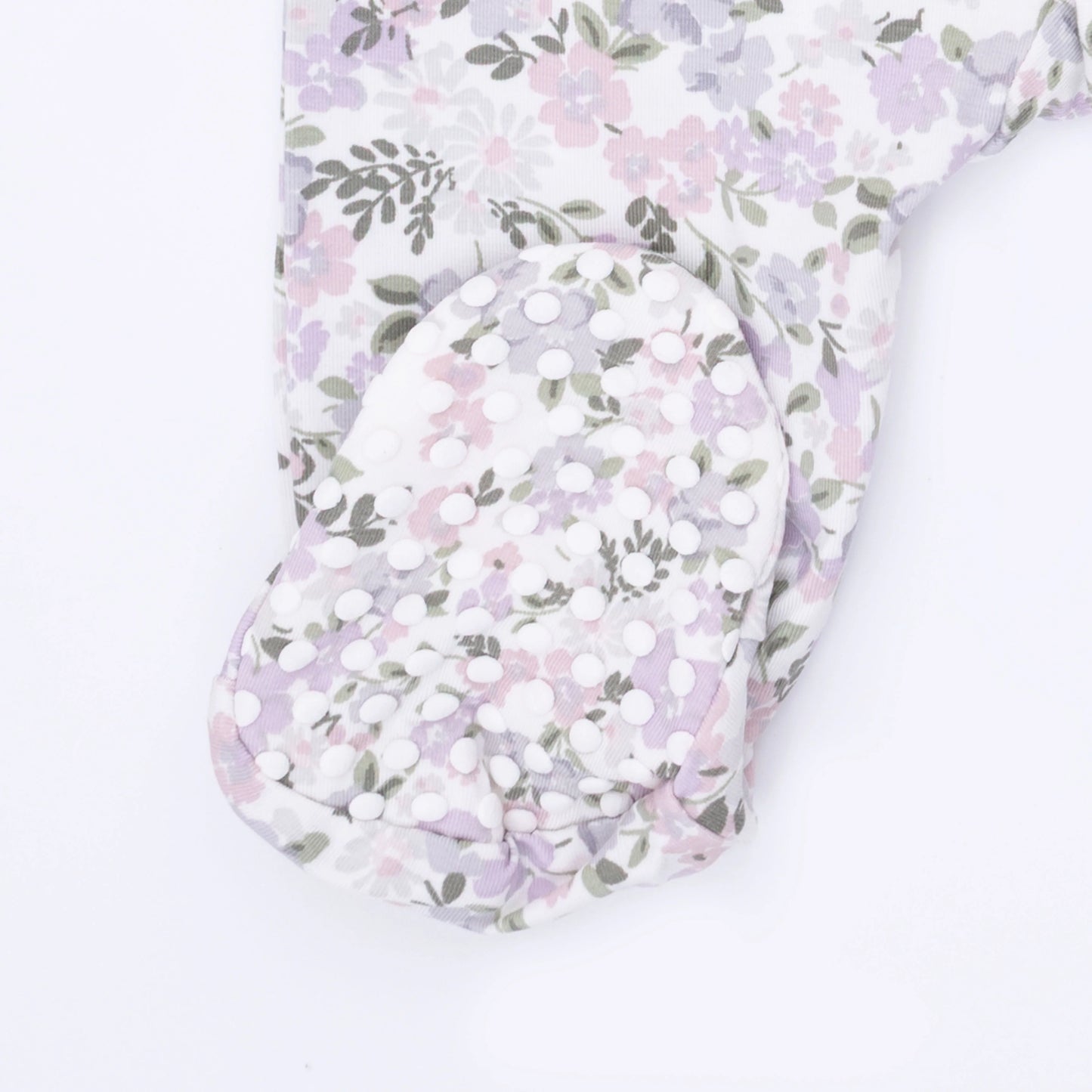 Purple Shannon Floral Footie