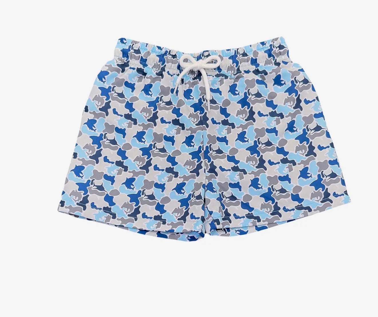 St. Simons Swim Trunk Blue Camo