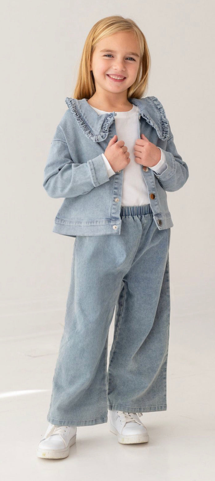 Denim Days Pants Set