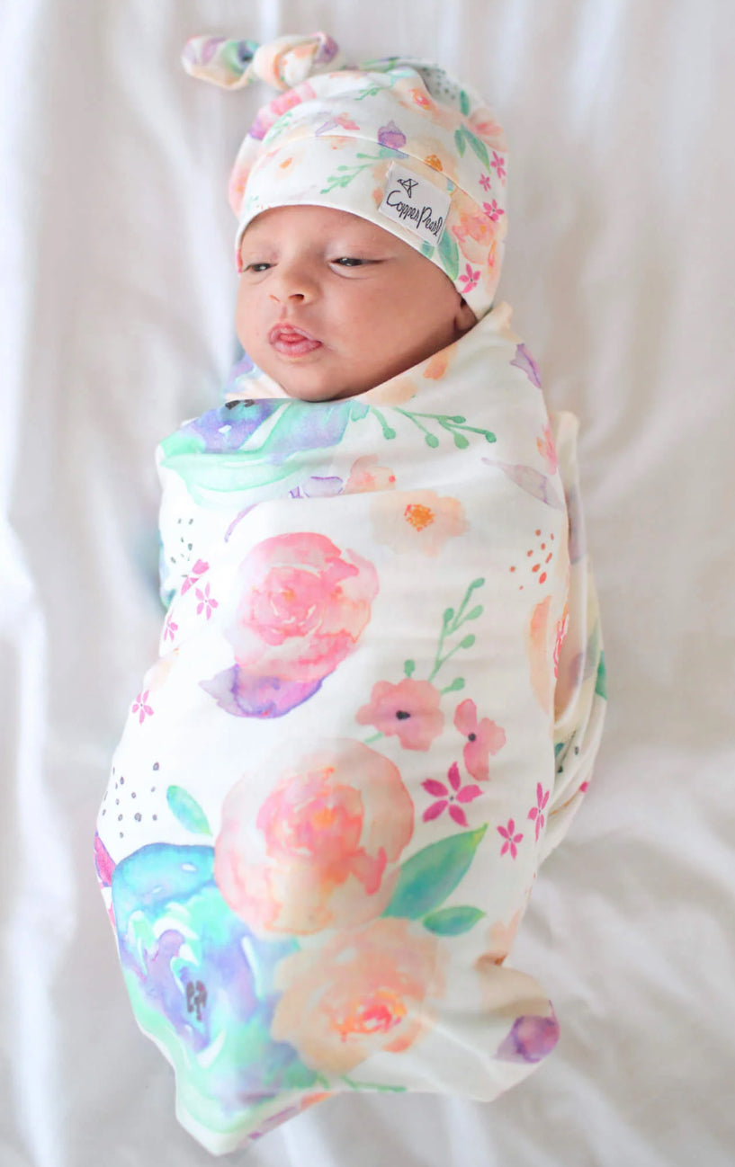 Copper Pearl Swaddle Blankets