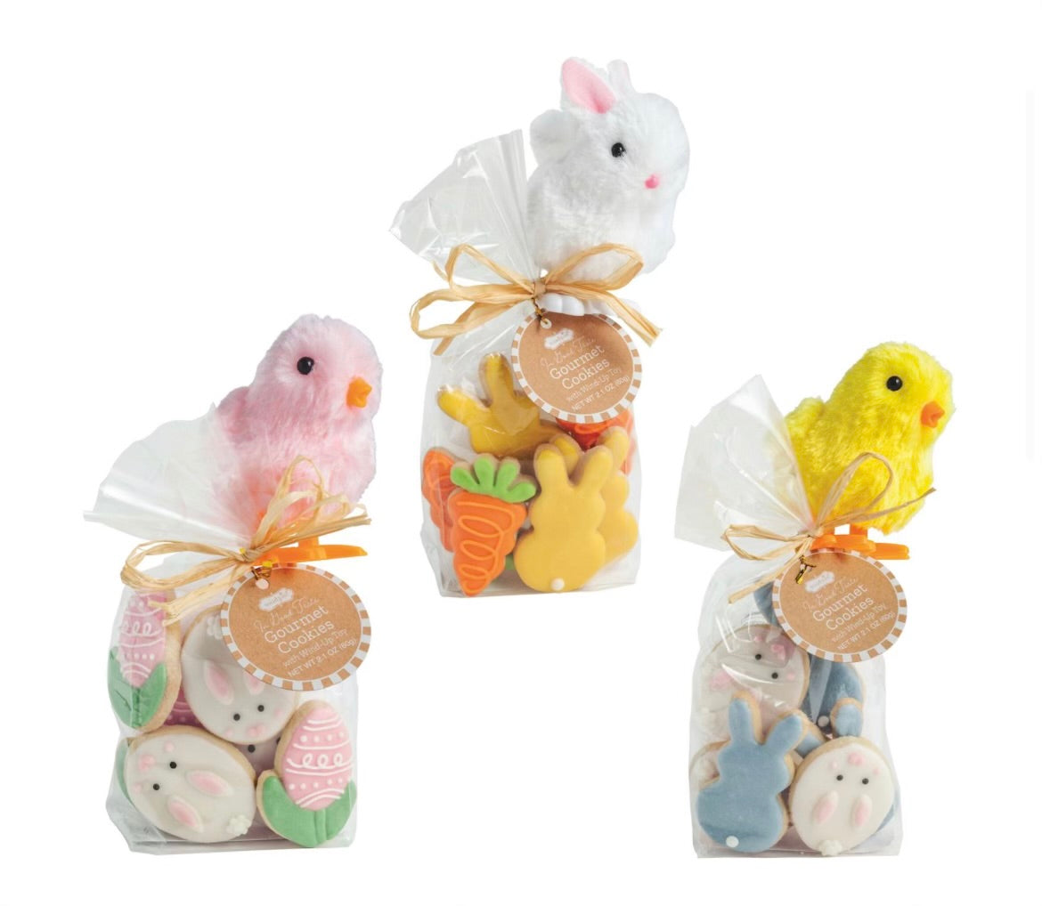 Gourmet Cookies with Wind Up Toy