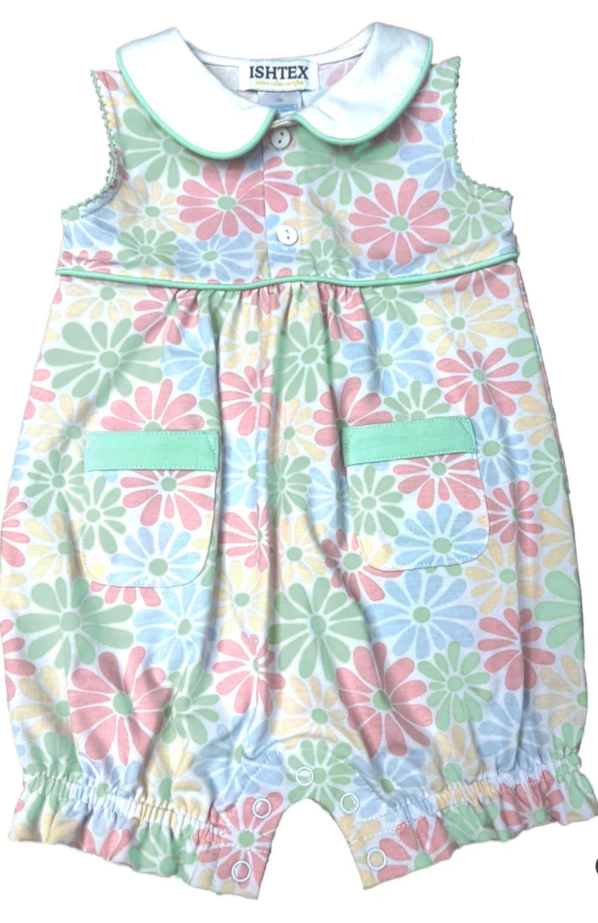 Retro Flower Romper