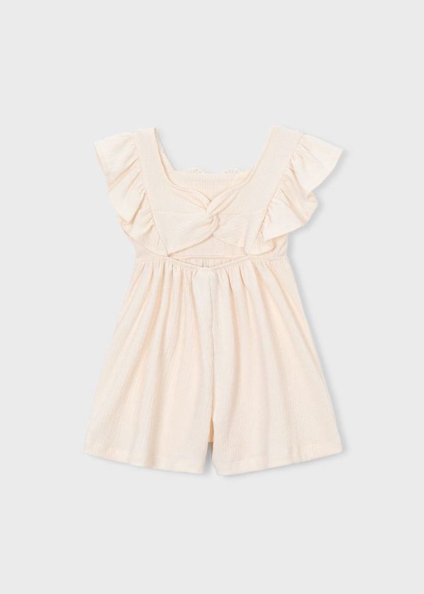 Knit Crochet Romper