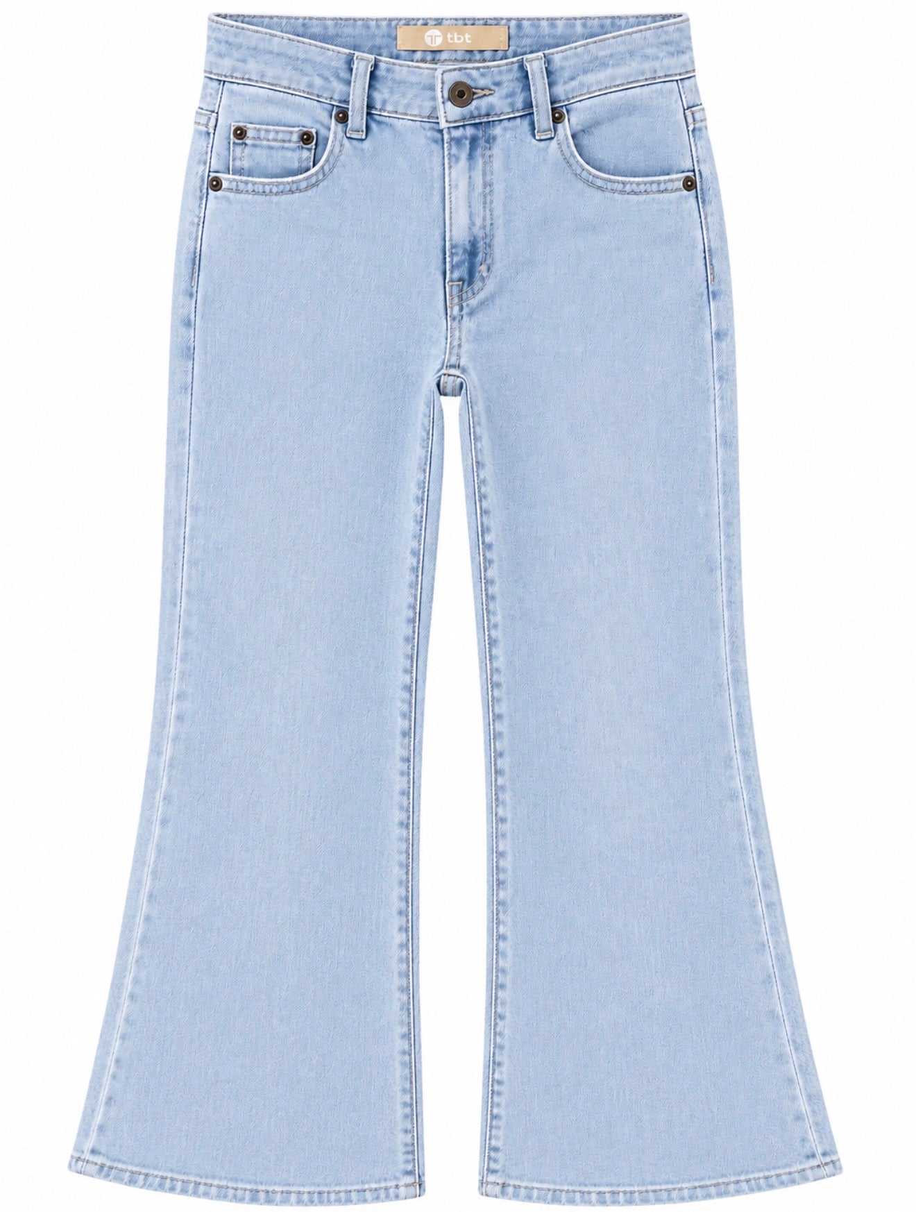 Tractr Light Indigo Jean -Flare
