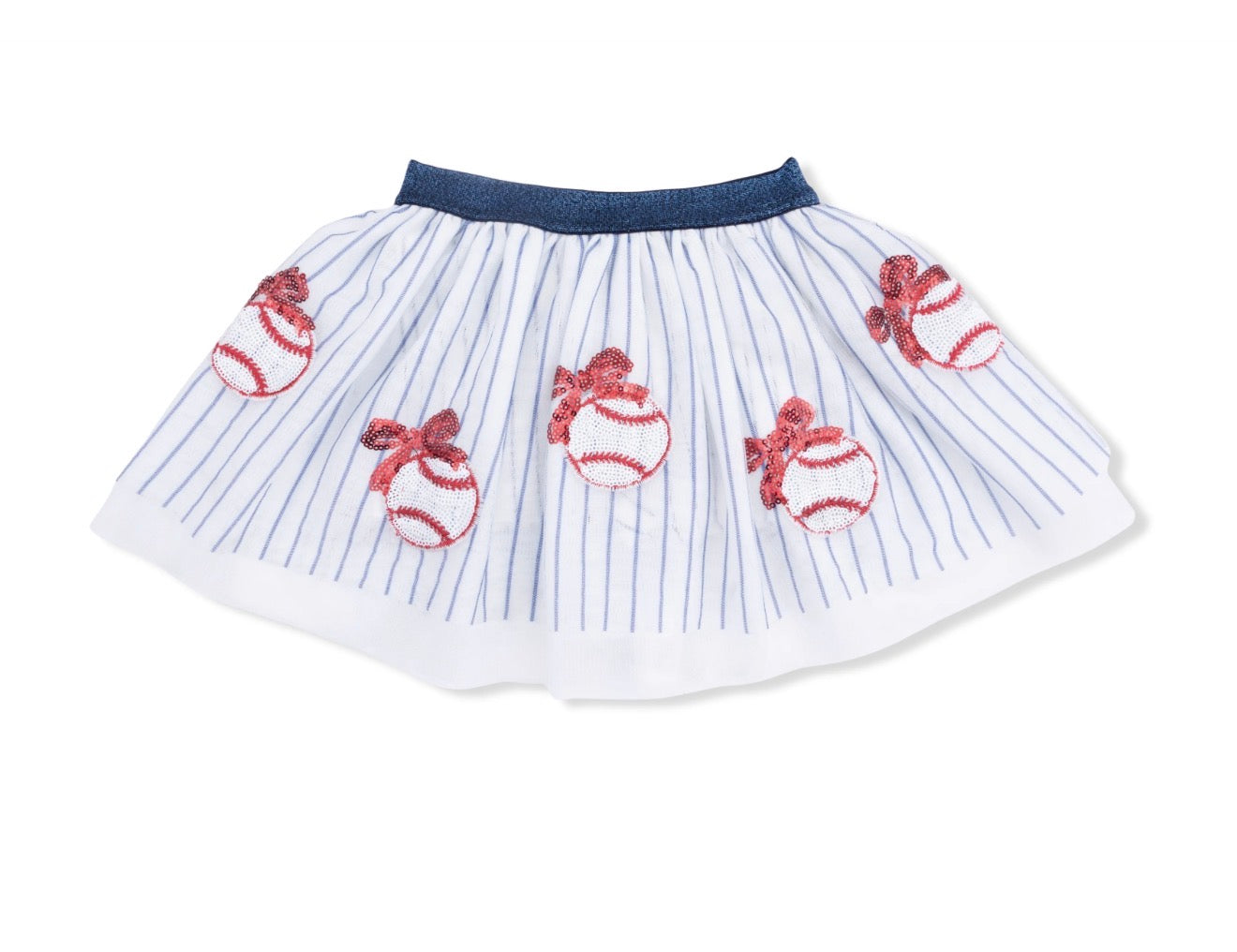 Baseball TuTu Skirt With Bike Shorts
