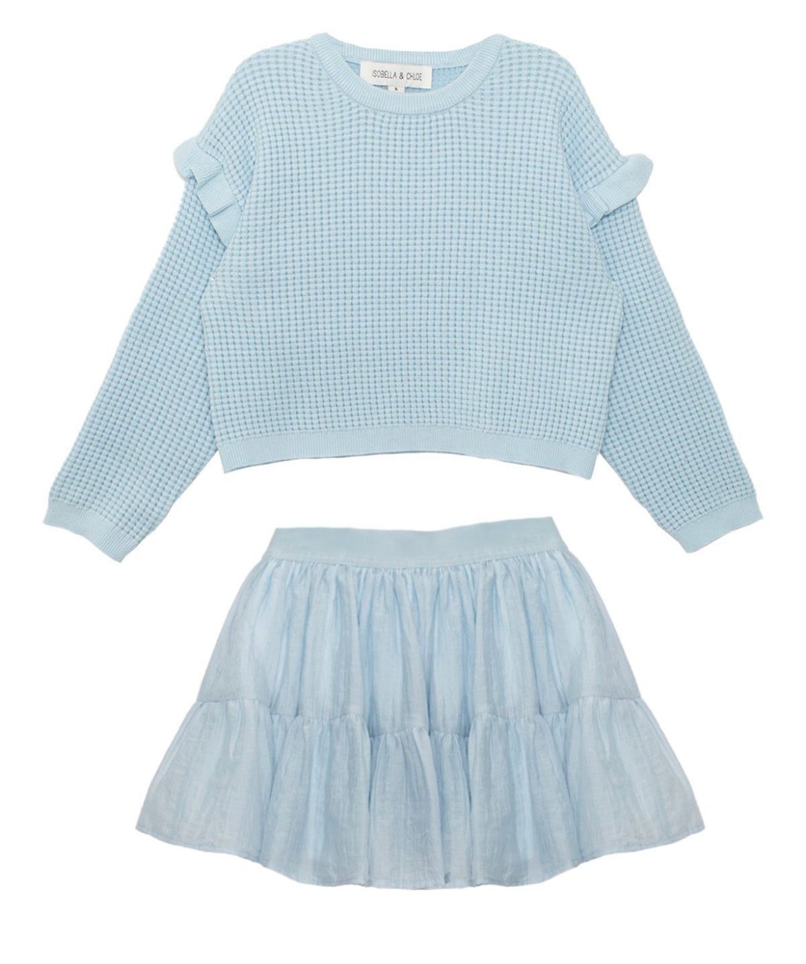 In the Clouds 2pc Skirt Set