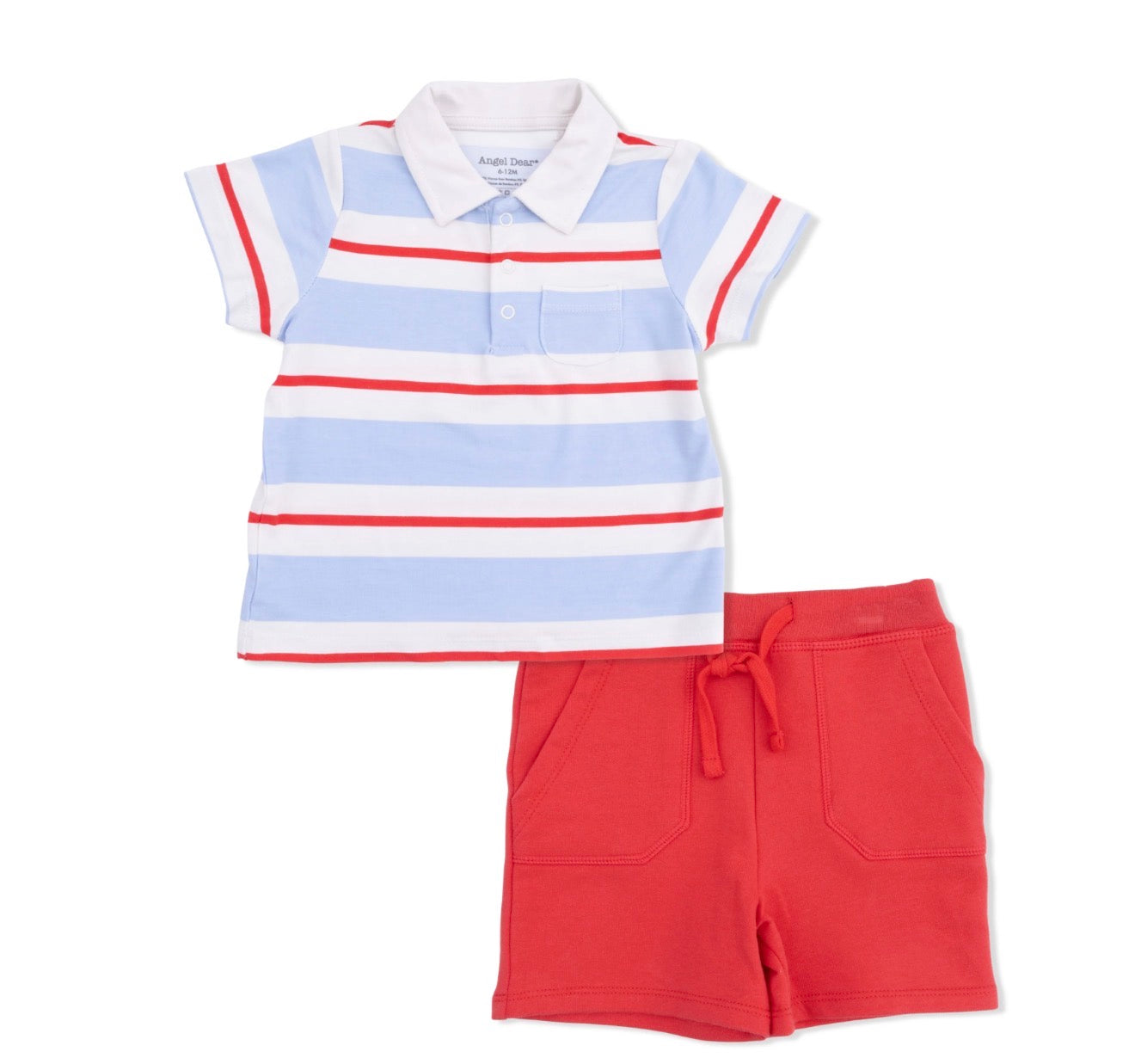 Preppy Rugby Polo With Shorts