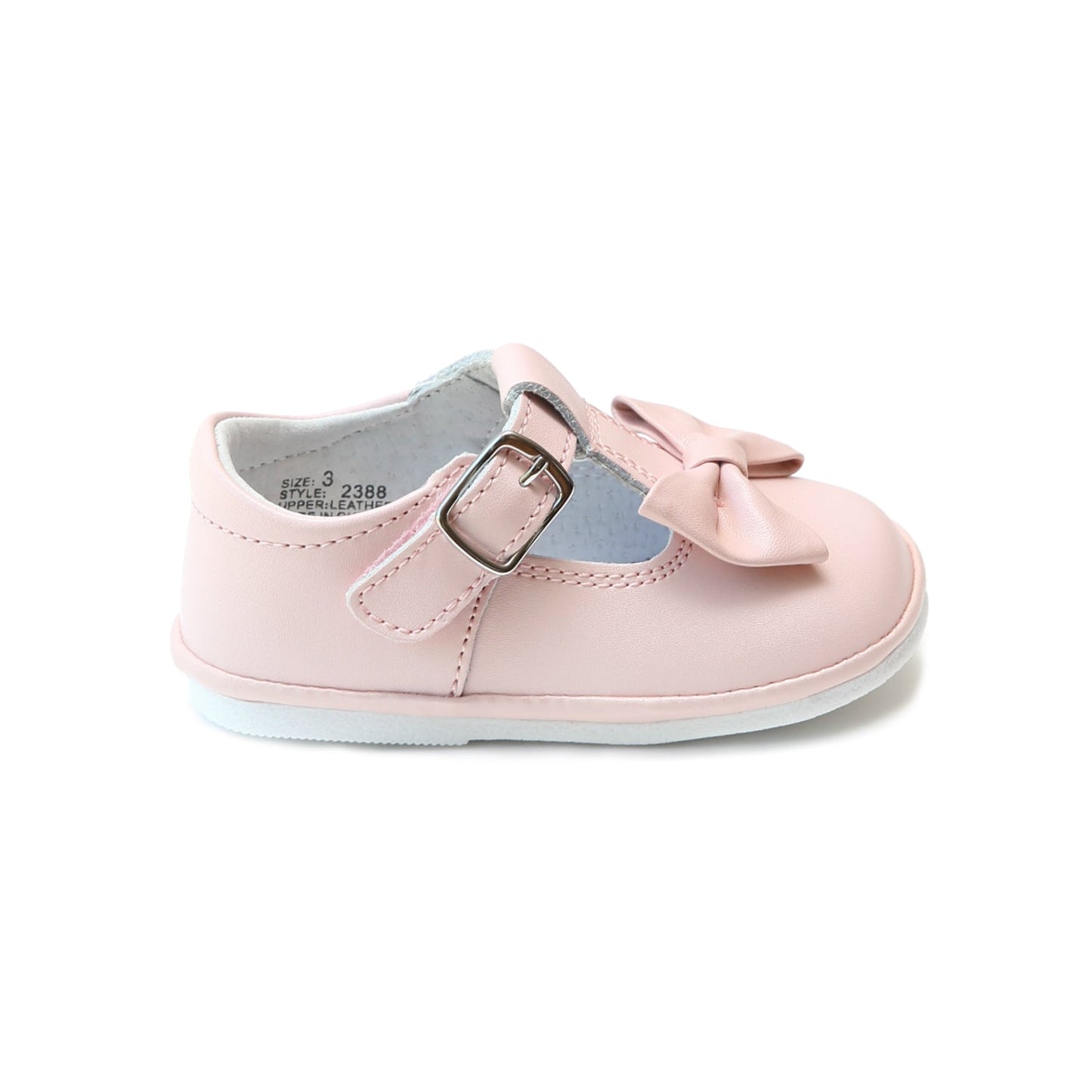 Minnie Baby Pink Bow Shoe
