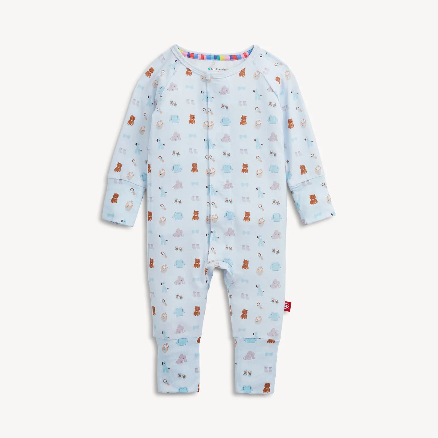 Magnetic Me Nursery Nostalgia Blue Coverall