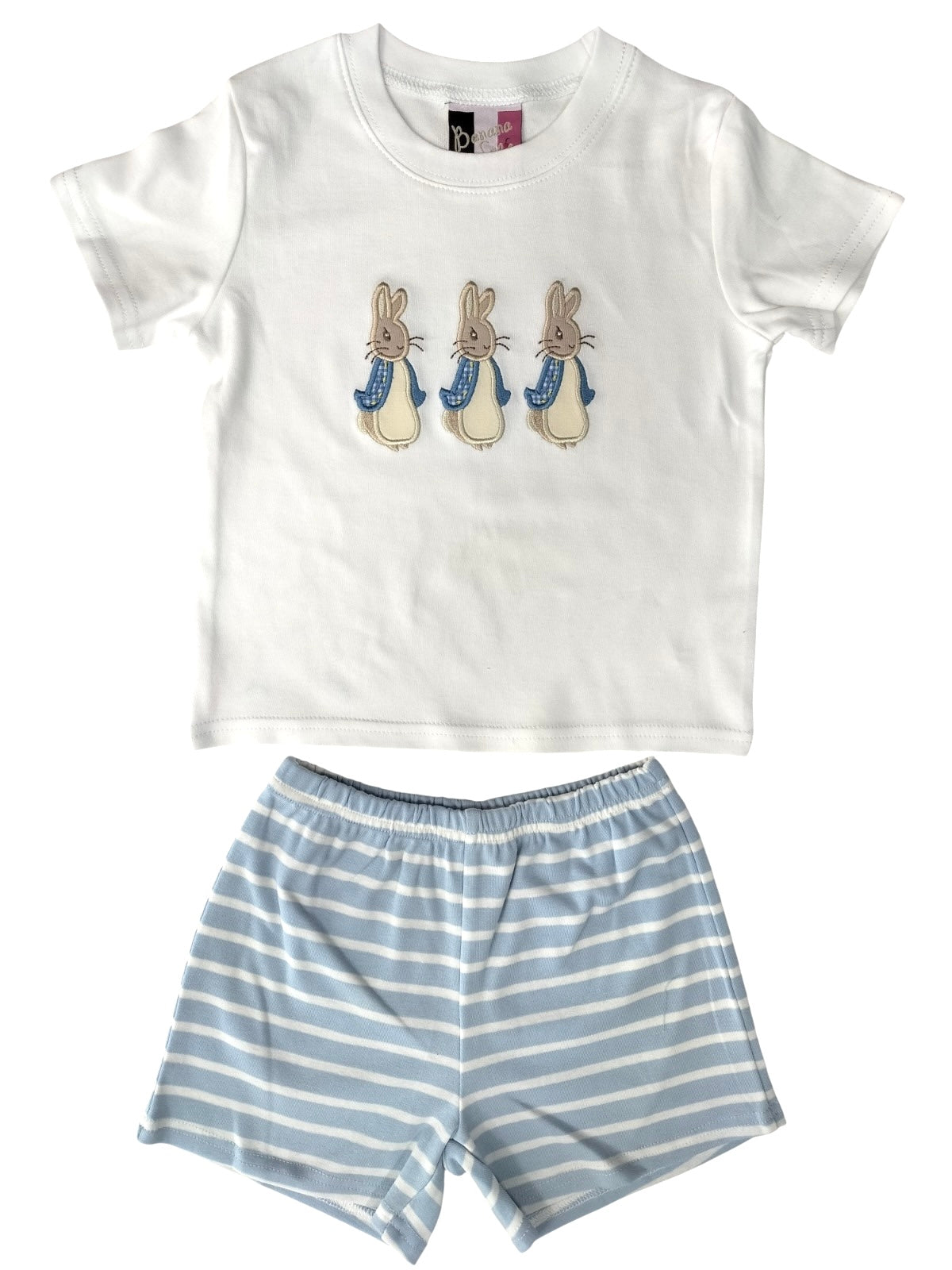 Peter Rabbit Appliqué 2pc Short Set