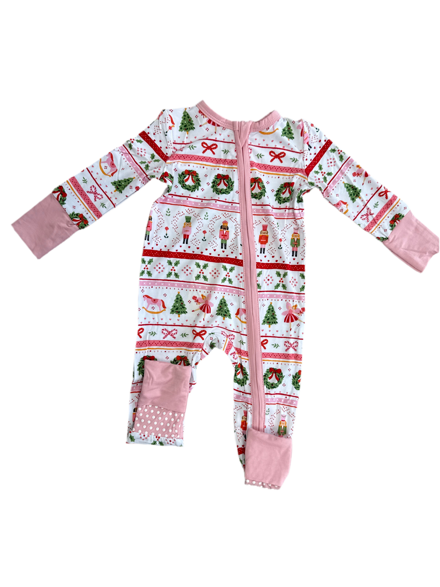 Nutcracker Print Convertible Romper
