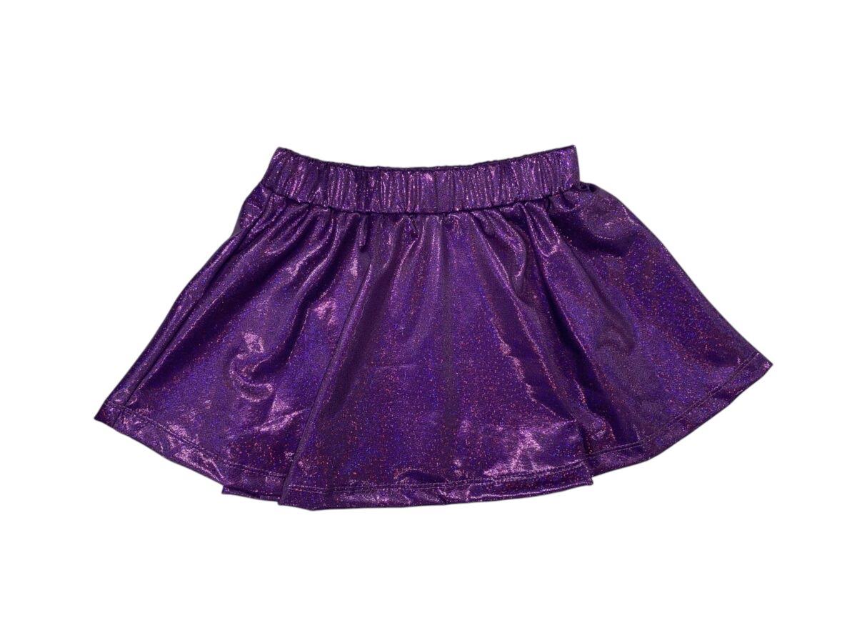 Purple Sparkle Skort