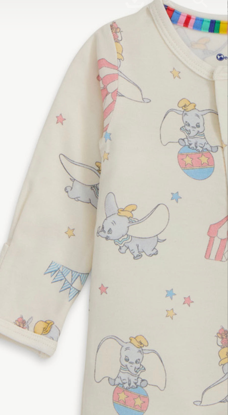 Dumbo Circus Modal Footie