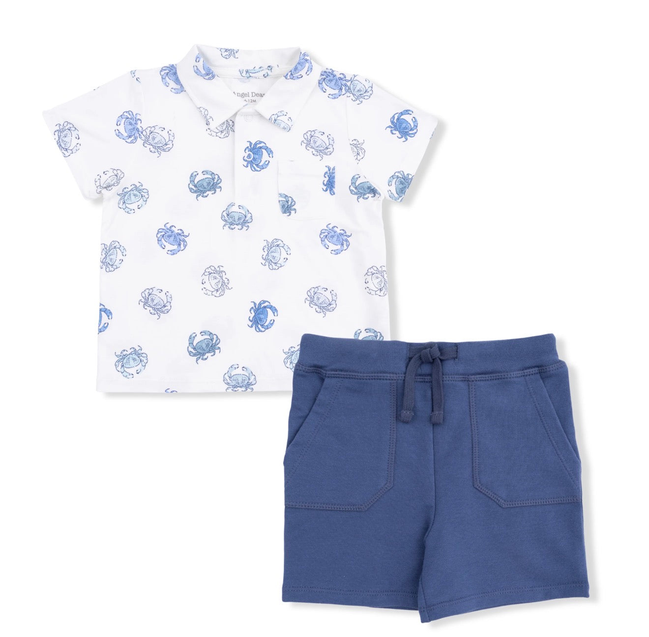 Blue Crabs-Polo with Everyday Short