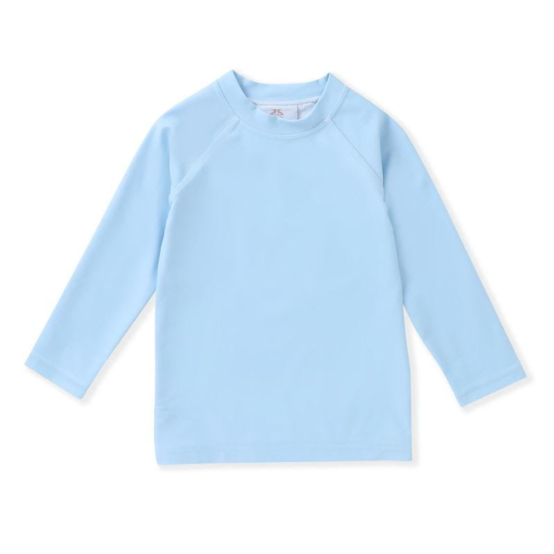 Sky Blue Long Sleeve Rash Guard