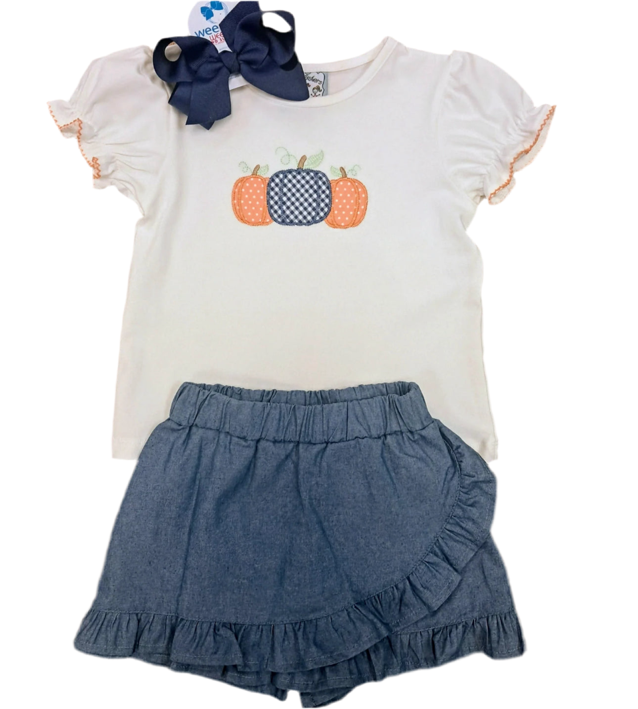 Pumpkin Patch Skort Set