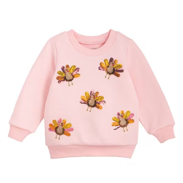 Turkey Sequin Sweatshirt