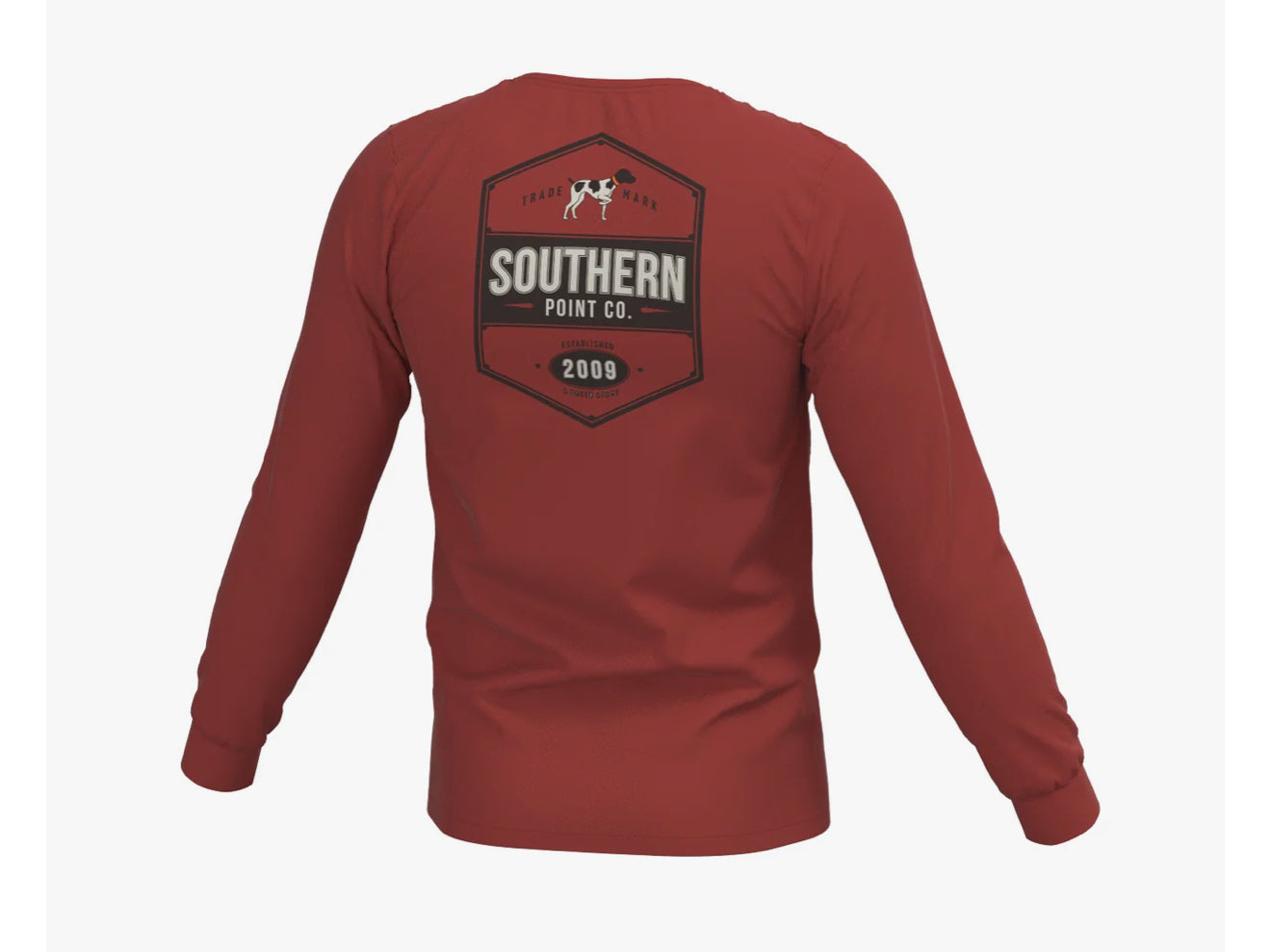 Youth Greyton Badge Long Sleeve Pocket Tee