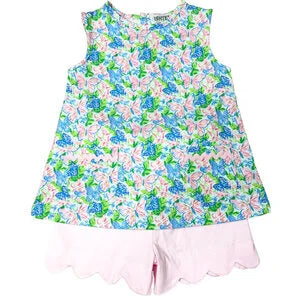 Butterfly Girls Short Set