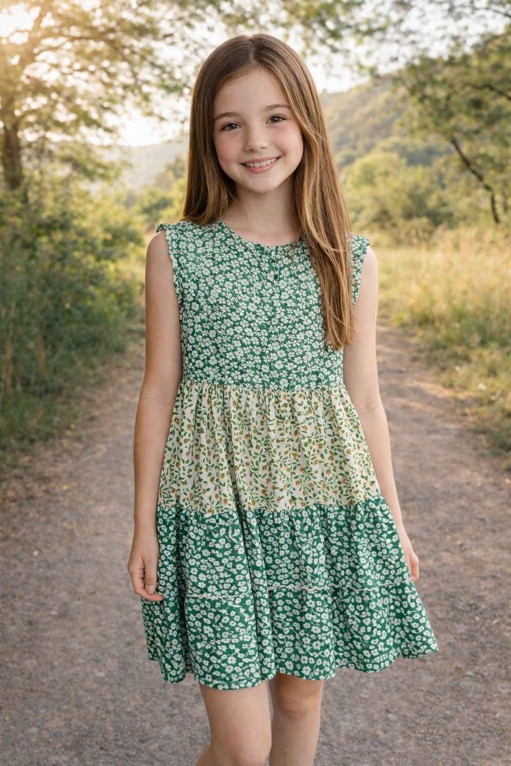 Dolly Patch Green Dress