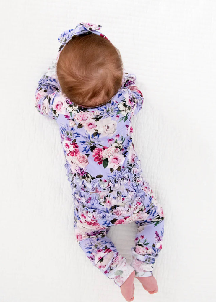 Emerson Floral Ruffle Zip