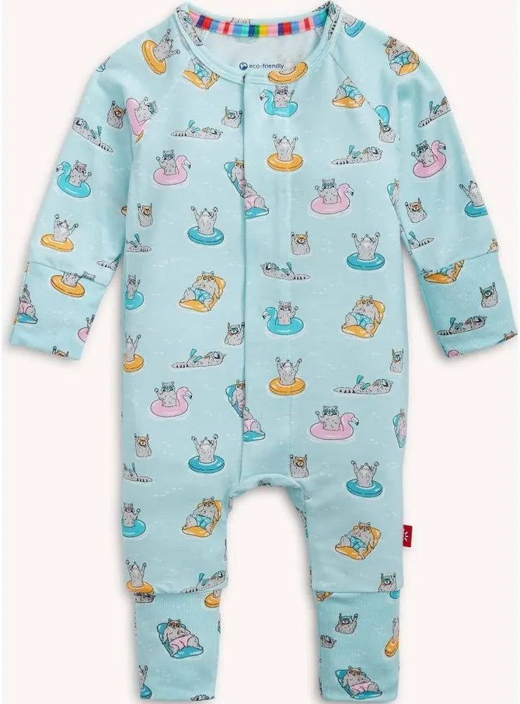 Raccoon Lagoon Modal Magnetic Coverall