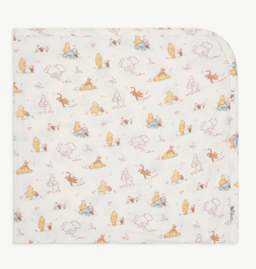 Pooh Moments with Friends Baby Blanket
