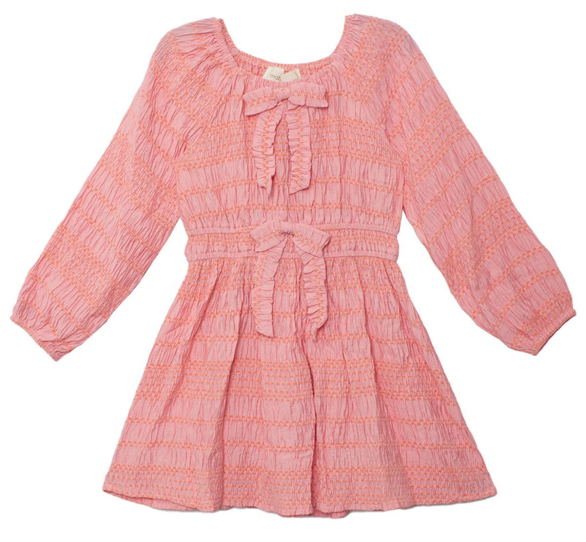 Watermelon Lemonade Bow Dress