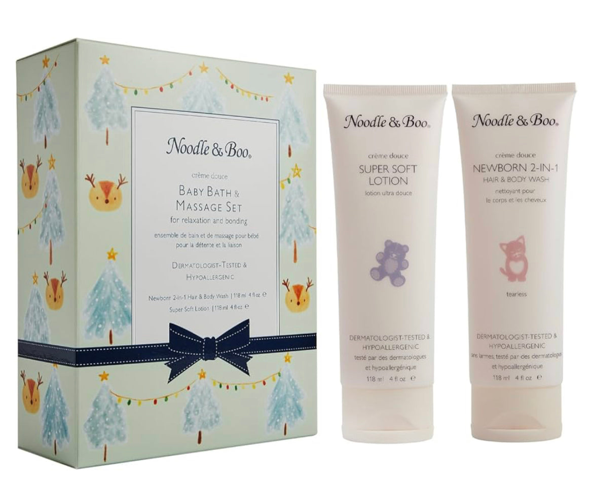 Baby Bath + Massage Set