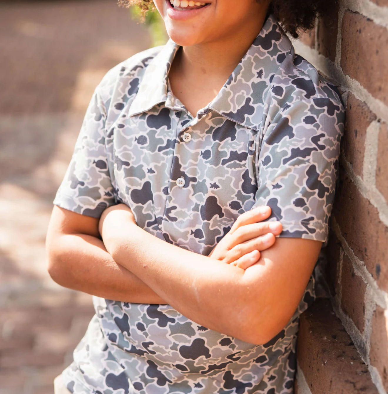 SBC Signature Boys Polo Camo