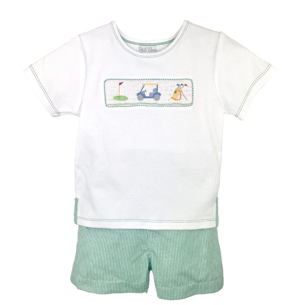 Golf Smock Short Set