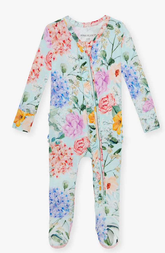 Erin Floral Footie