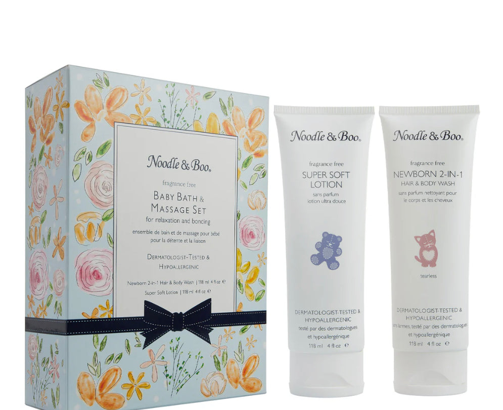 Baby Bath and Massage Set