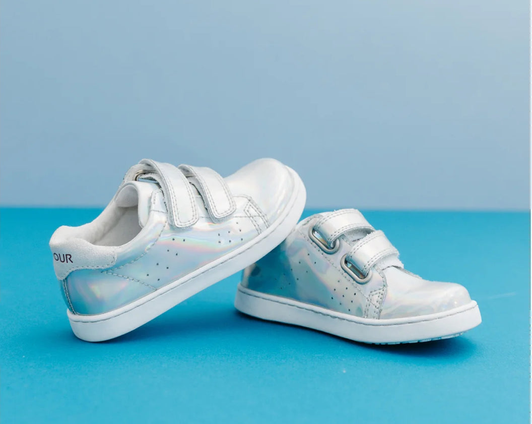 Kenzie Halographic Double Velcro Sneaker