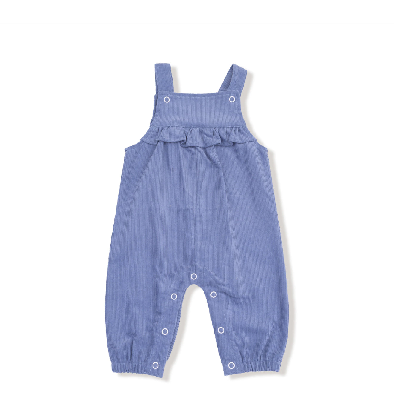 Yoke Ruffle Overall