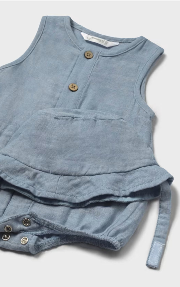 Newborn Romper With Hat