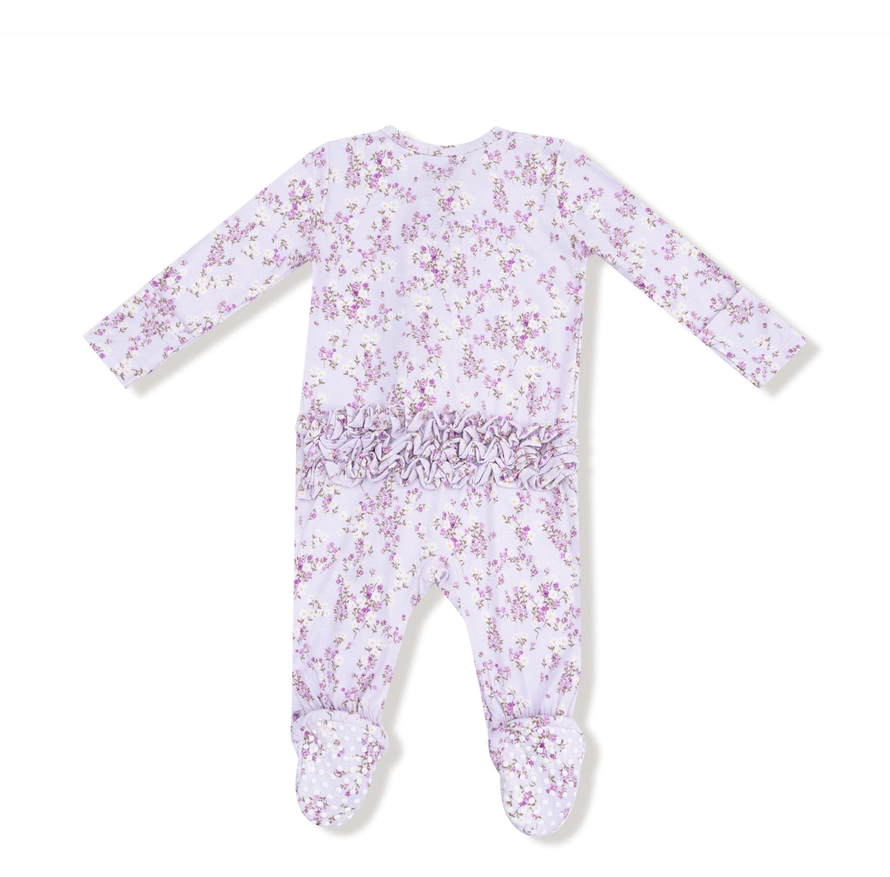 Sweet Dreams Floral 2way Zipper Footie