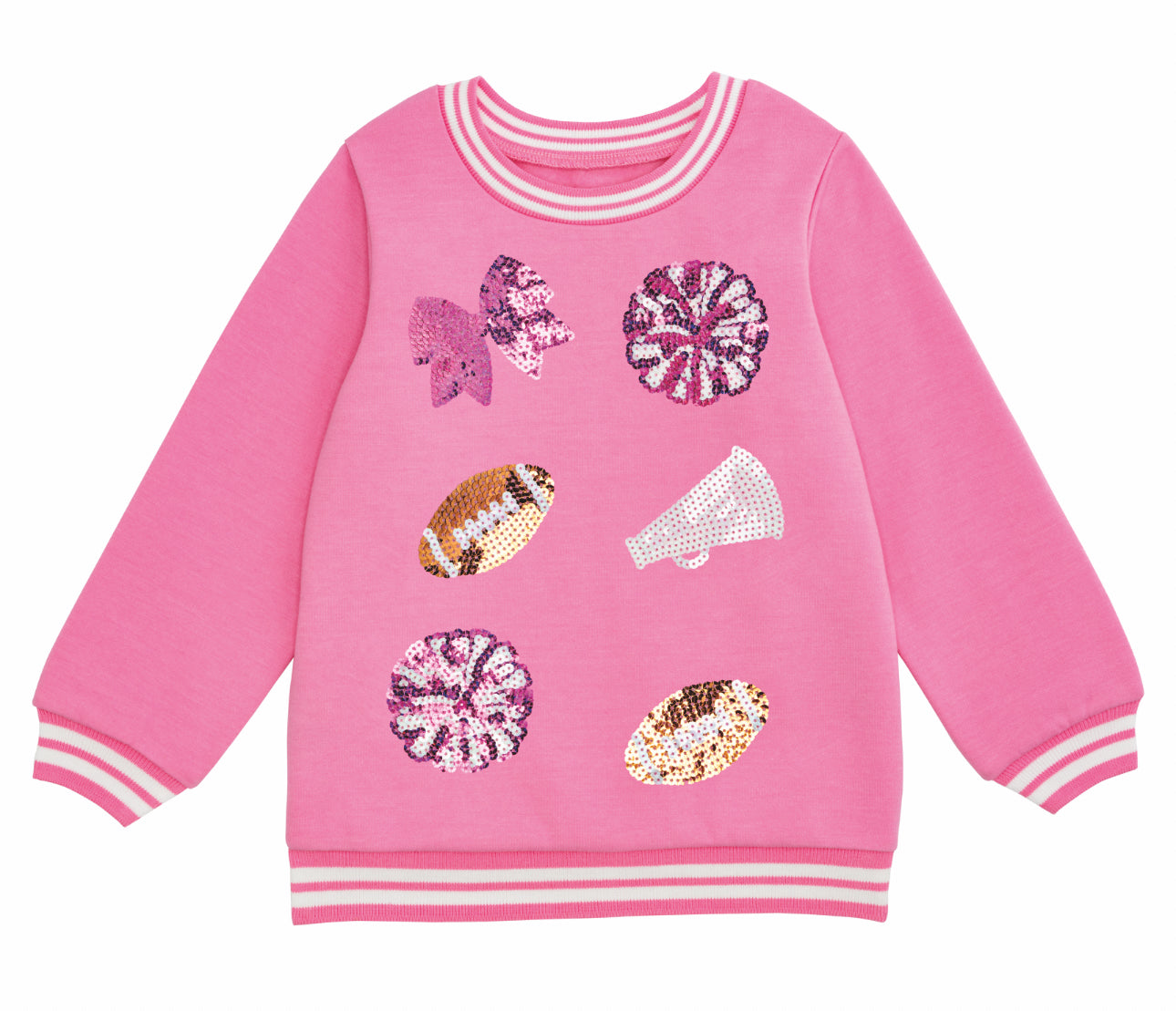 Sequin Cheer Sweatshirt